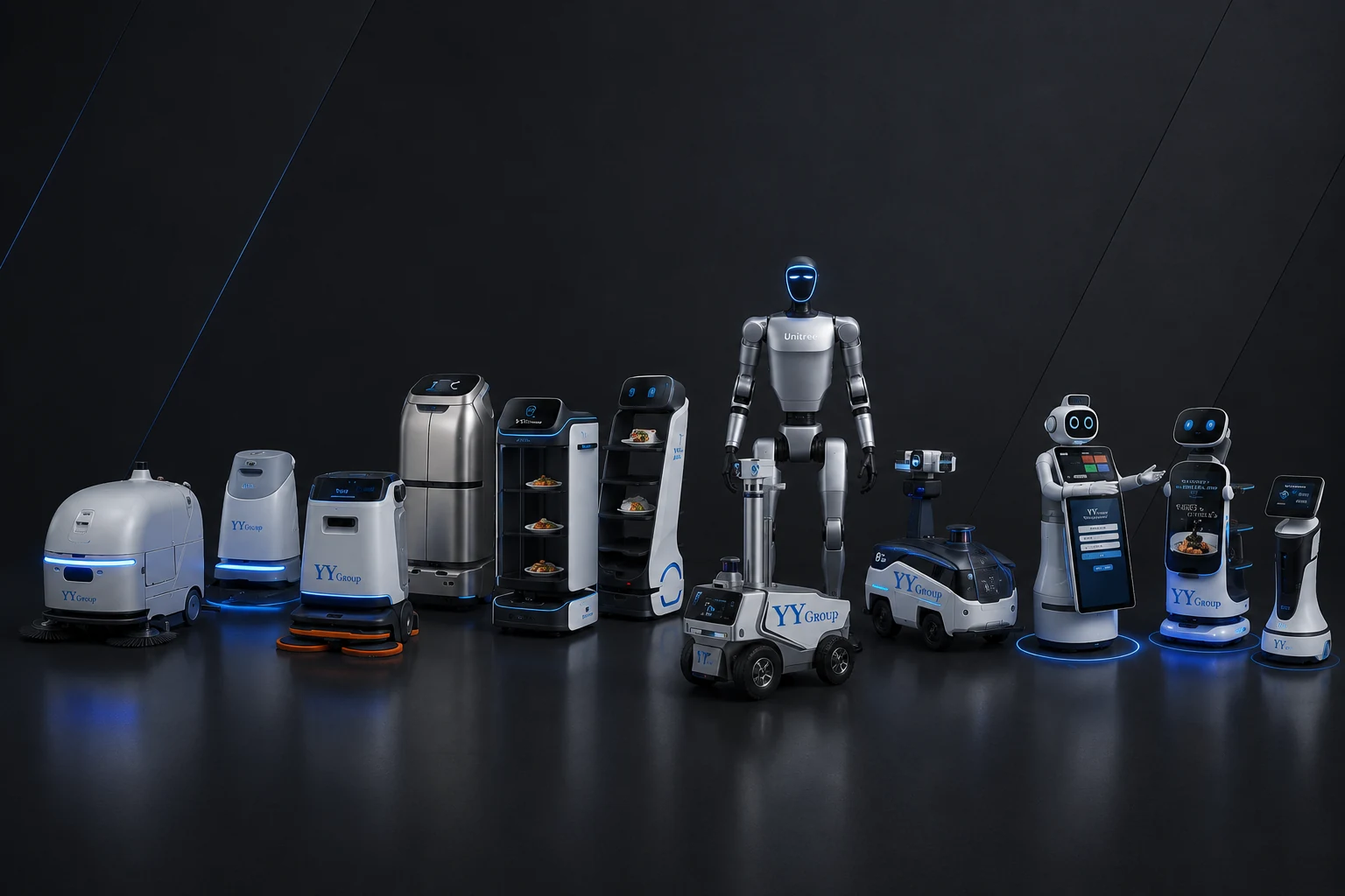 YY Group robotics fleet